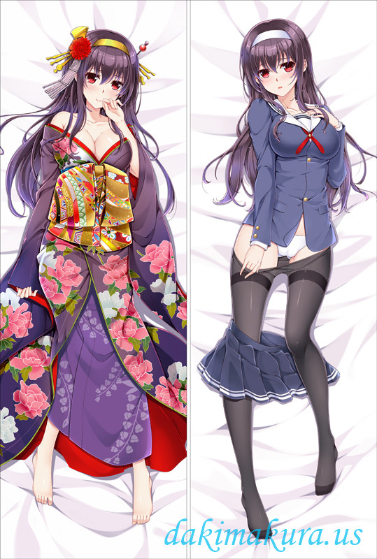 Original Saekano Dakimakura Utaha Kasumigaoka Anime Hugging Body Pillow Case